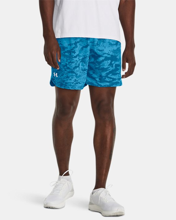 Men's UA Speedpocket 7'' Shorts, Blue, pdpMainDesktop image number 0